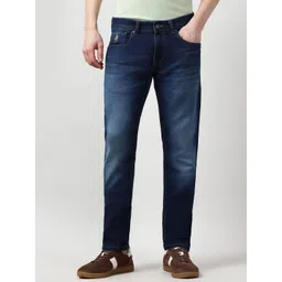 Peter England Casuals Men Slim Fit Mid-Rise Clean Look Light Fade Stretchable Jeans-picture-26