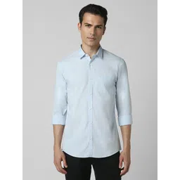 Peter England Casuals Men Slim Fit Opaque Casual Shirt-picture-44