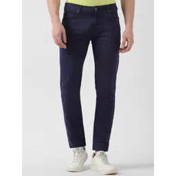 Peter England Casuals Men Slim Fit Trousers-picture-17