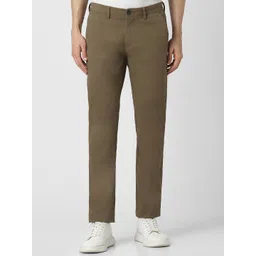 Peter England Casuals Men Slim Fit Trousers-picture-20