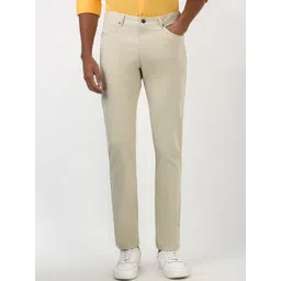 Peter England Casuals Men Slim Fit Trousers-picture-35