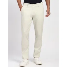 Peter England Casuals Men Slim Fit Trousers-picture-14