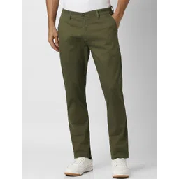 Peter England Casuals Men Slim Fit Trousers-picture-20