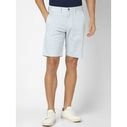 Peter England Casuals Men Striped Technology Shorts-picture-25