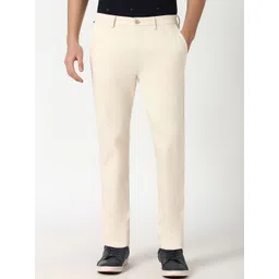 Peter England Casuals Men Super Slim Fit Mid Rise Trousers-picture-41