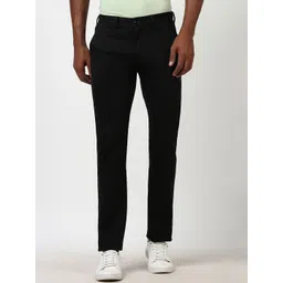 Peter England Casuals Men Super Slim Fit Trousers-picture-10