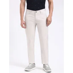 Peter England Casuals Men Super Slim Fit Trousers-picture-33