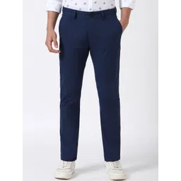 Peter England Casuals Men Super Slim Fit Trousers-picture-18