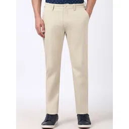 Peter England Casuals Men Super Slim Fit Trousers image 1