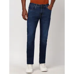 Peter England Casuals Men Tapered Fit Light Fade Jeans-picture-27