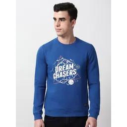 Peter England Casuals Men Typography Printed Sweatshirt-picture-16