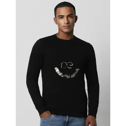 Peter England Casuals Round Neck Pullover-picture-25