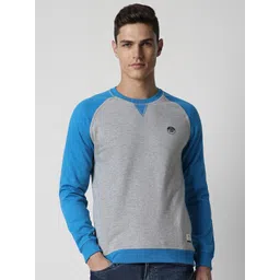 Peter England Casuals Round Neck Pullover Sweatshirt-picture-23