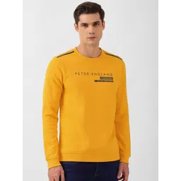 Peter England Casuals Typography Printed Pullover-picture-13