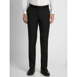 Peter England Elite Men Slim Fit Trousers-picture-20