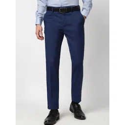 Peter England Elite Men Slim Fit Trousers-picture-22