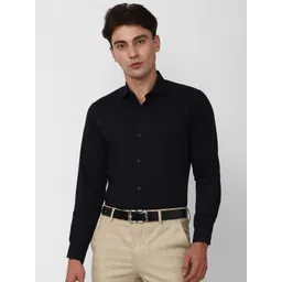 Peter England Elite Slim Fit Pure Cotton Formal Shirt-picture-20