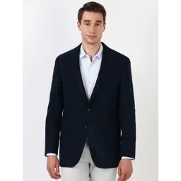 Peter England Elite Slim-Fit Single-Breasted Blazer image 1