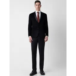 Peter England Elite Slim-Fit Single-Breasted Two-Piece Formal Suit-picture-16