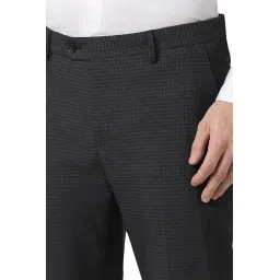 peter england Men Regular Fit Pants image 4