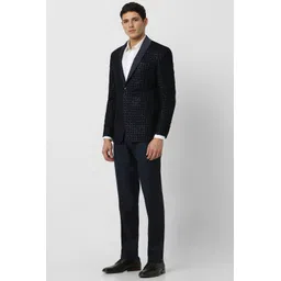 peter england Men Suit Embroidered Suit image 4
