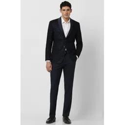 peter england Men Suit Embroidered Suit image 1