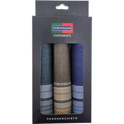 PETER ENGLAND Men's Cotton Handkerchief ["Multicolor"] Handkerchief-picture-17