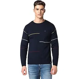 peter england Acrylic Round Neck Men Sweater-picture-10