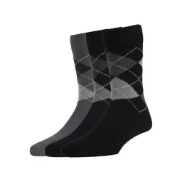 Peter England Assorted Socks - Pack of 3-picture-11