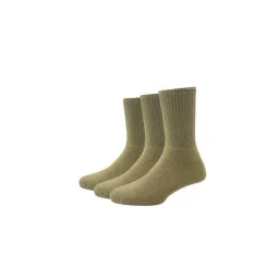 Peter England Beige Cotton Socks (Pack of 3)-picture-27