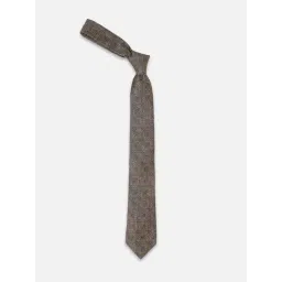 Peter England Beige Embroidered Tie-picture-32