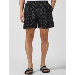 Peter England Black Cotton Regular Fit Printed Boxers-picture-17