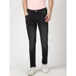 Peter England Black Cotton Skinny Fit Jeans-image-28