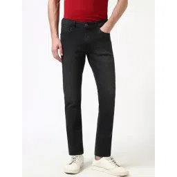 Peter England Black Cotton Slim Fit Jeans-image-19