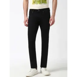 Peter England Black Skinny Fit Jeans-picture-35