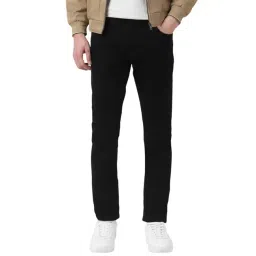 Peter England Black Slim Fit Jeans-picture-28