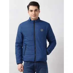 Peter England Blue Regular Fit Jacket-picture-18