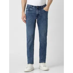 Peter England Blue Regular Fit Jeans-picture-32