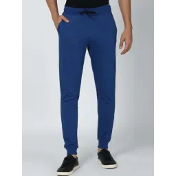 Peter England Blue Regular Fit Joggers-picture-47