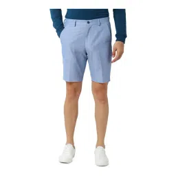 Peter England Blue Shorts-picture-15