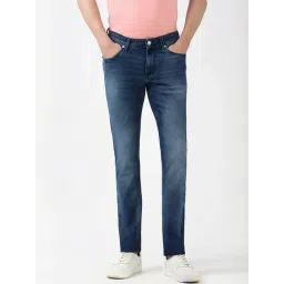 Peter England Blue Slim Fit Jeans-picture-29