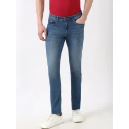 Peter England Blue Slim Fit Jeans-picture-17