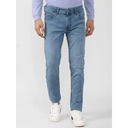 Peter England Blue Slim Fit Jeans-picture-24