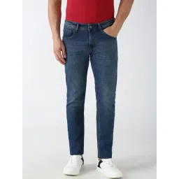Peter England Blue Slim Fit Jeans-picture-37