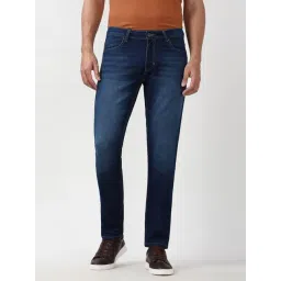 Peter England Blue Slim Fit Jeans-picture-10