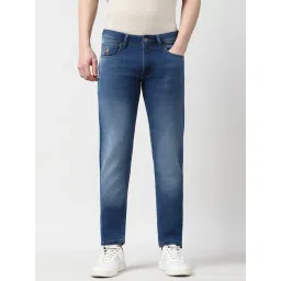 Peter England Blue Slim Fit Jeans-picture-16