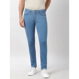 Peter England Blue Slim Fit Jeans-picture-34