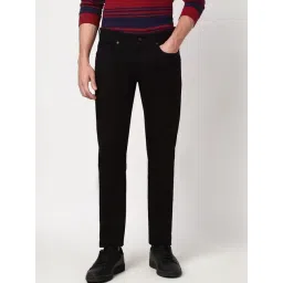 Peter England Casuals Black Cotton Skinny Jeans-picture-37