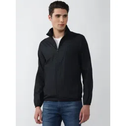 Peter England Casuals Black Regular Fit Jacket-picture-45