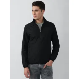 Peter England Casuals Black Regular Fit Jacket-picture-44